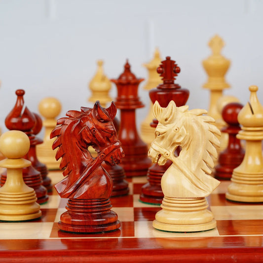 4.3” Napoleon Luxury Staunton Chess Pieces Only - Triple Weighted