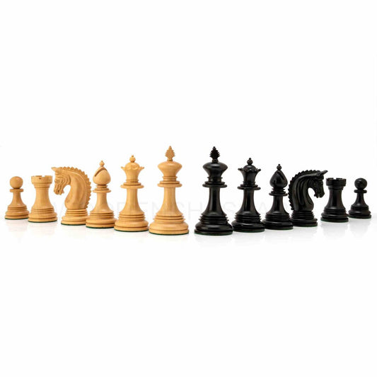 4.5” Premium Mogul Staunton Chess Pieces Only - Triple Weighted