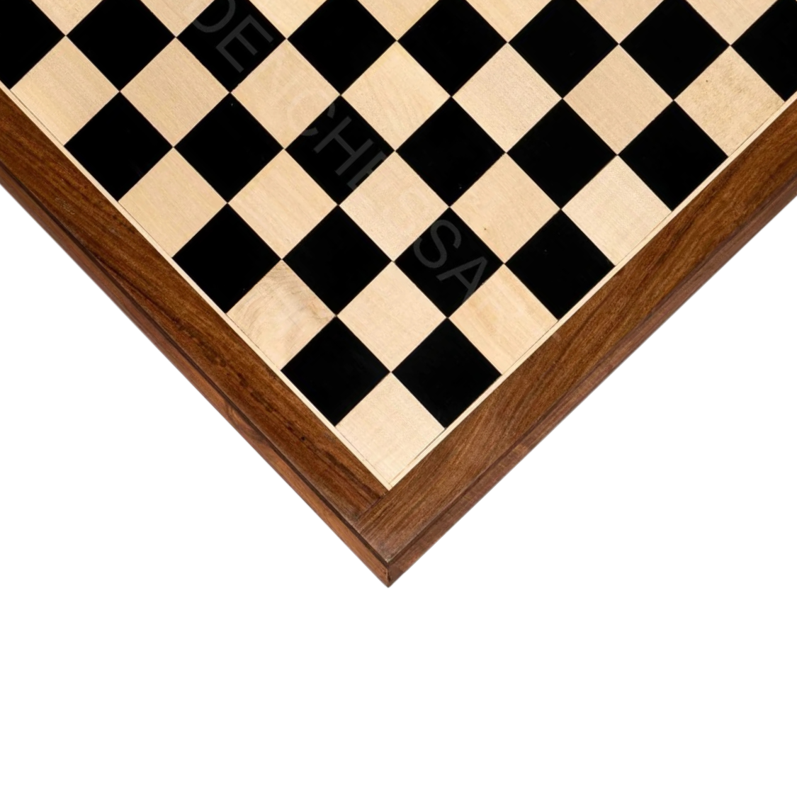 21" Luxury Chessboard only in Ebony and Golden Rosewood