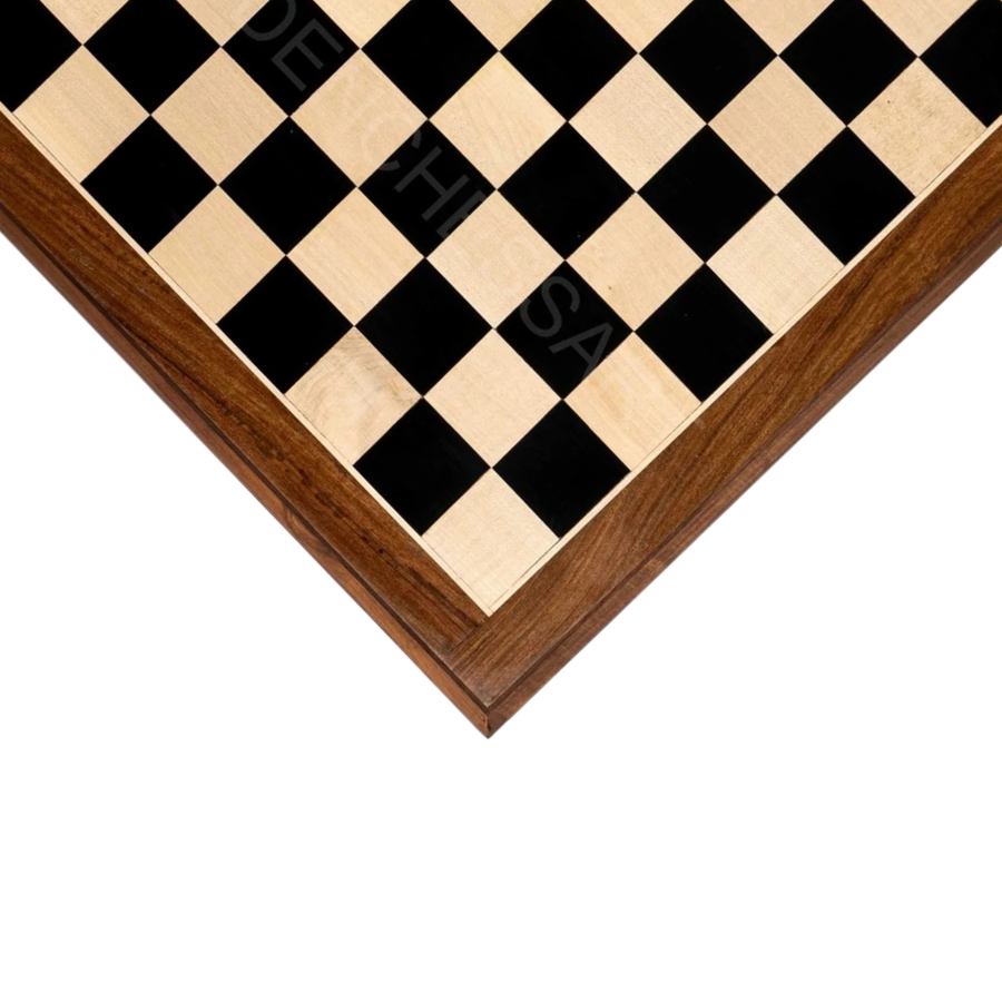 21" Luxury Chessboard only in Ebony and Golden Rosewood