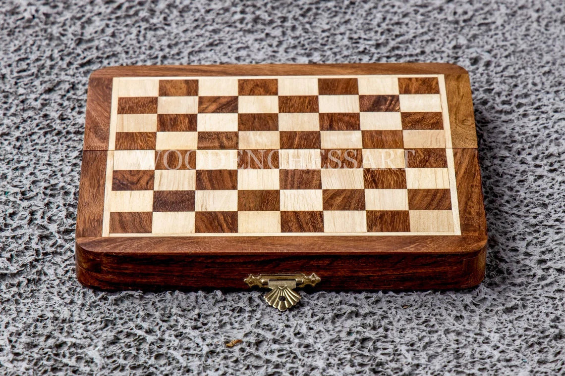 7” Luxury Magnetic Folding Chess Set