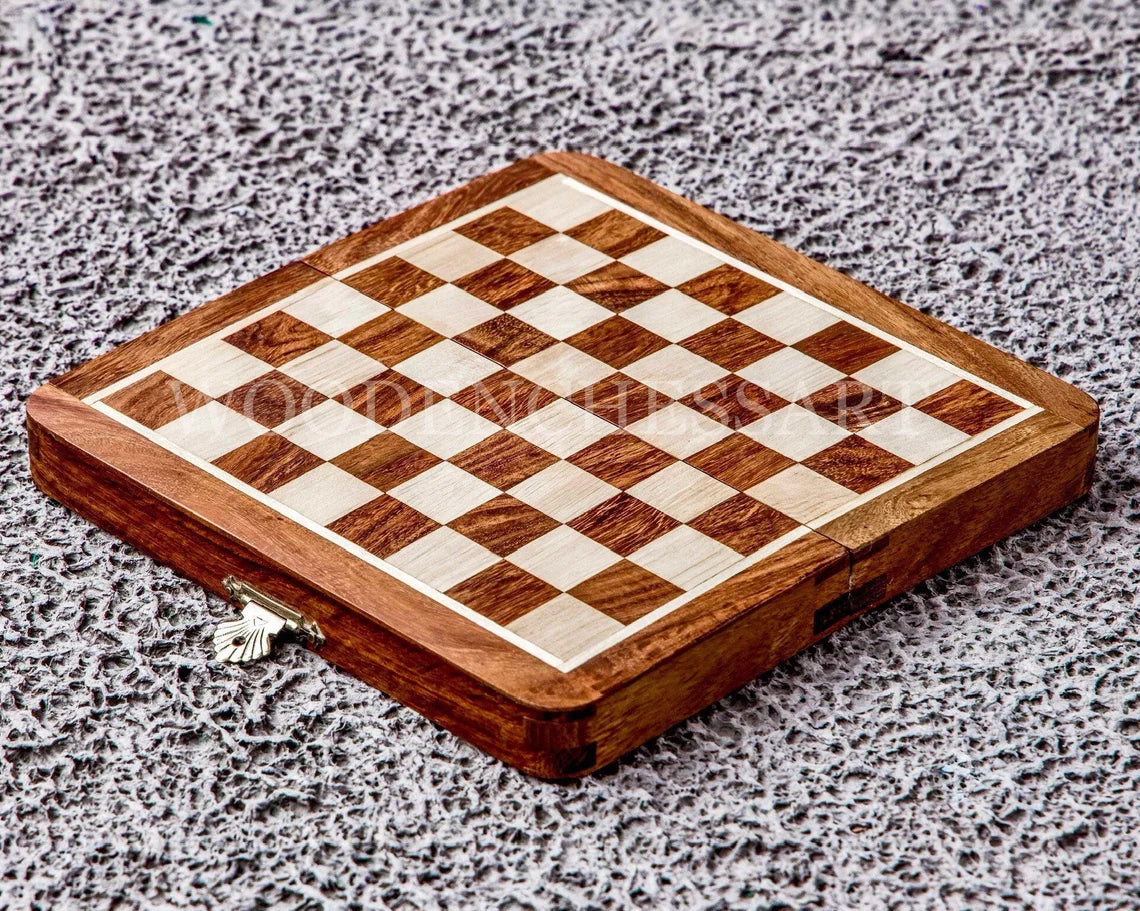 7” Luxury Magnetic Folding Chess Set