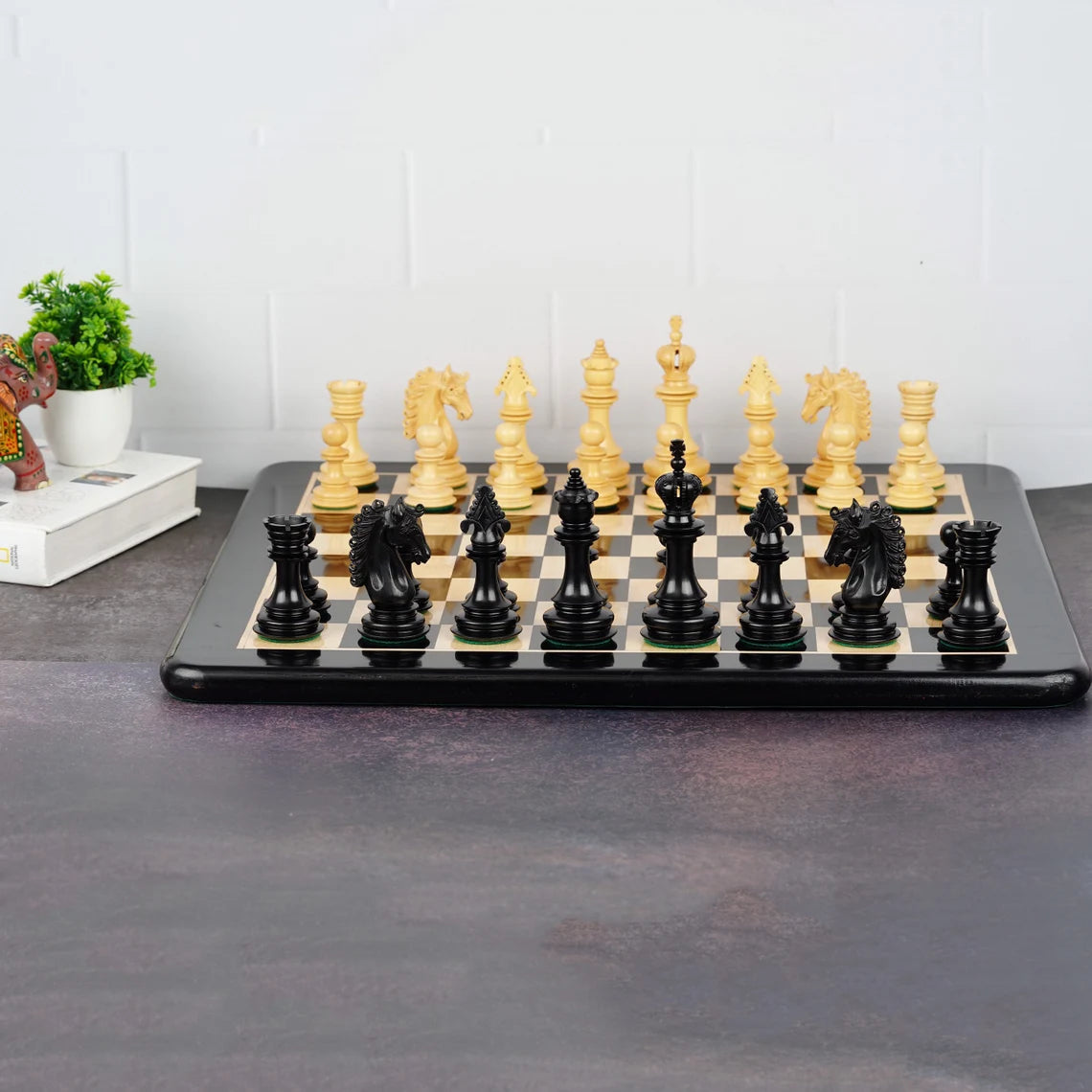 4.5” The Hydra Luxury Artisan Series Chess Pieces Only - Triple Weighted