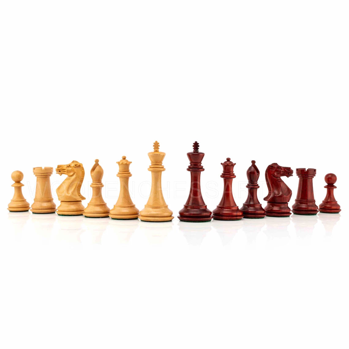 Pro Staunton Chess Pieces - Triple Weighted