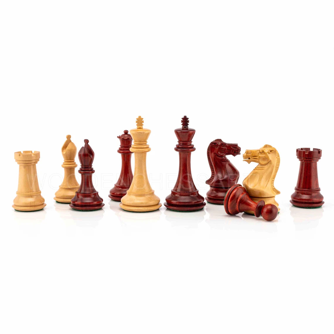 Pro Staunton Chess Pieces - Triple Weighted
