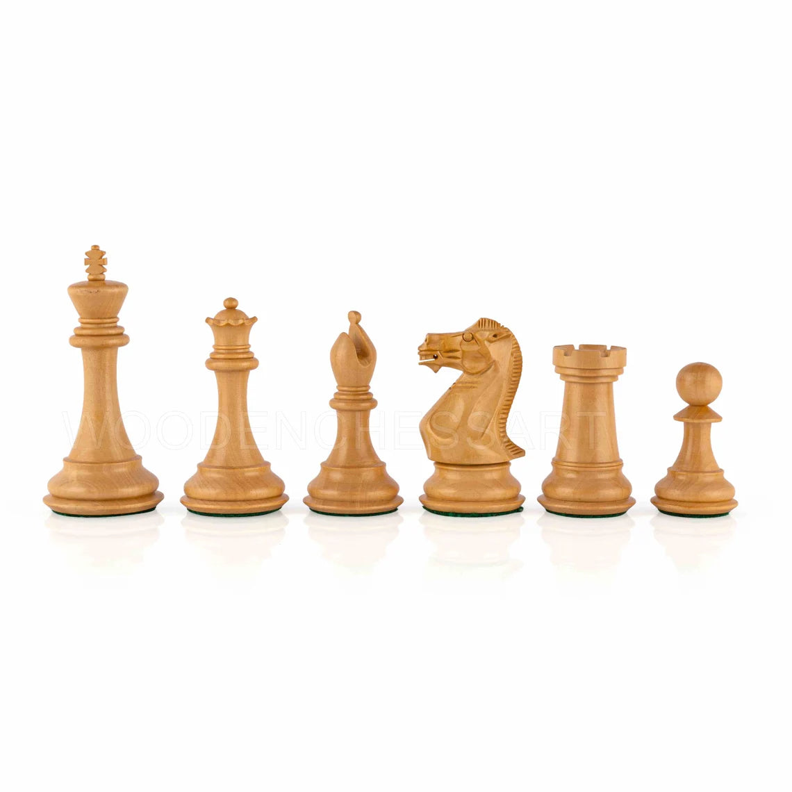4.1” Pro Staunton Chess Pieces Only - Triple weighted