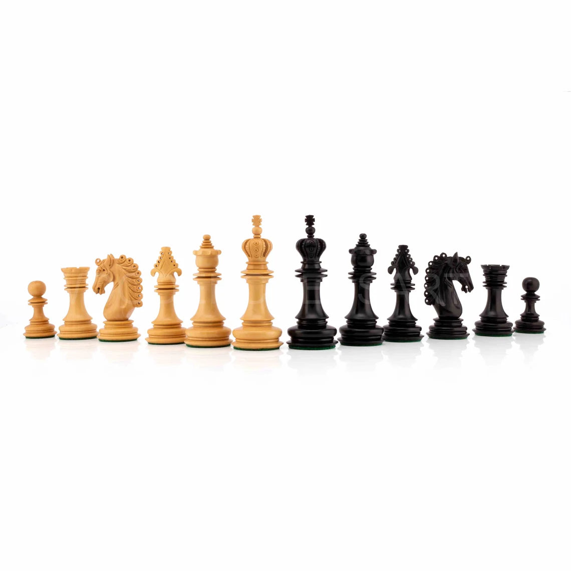 4.5” The Hydra Luxury Artisan Series Chess Pieces Only - Triple Weighted