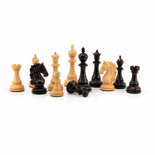 4.5” Shera Staunton Luxury Series Chess pieces only - Triple Weighted