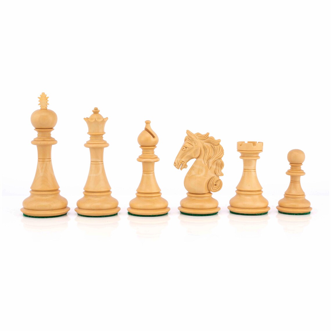 4.5” Shera Staunton Luxury Series Chess pieces only - Triple Weighted