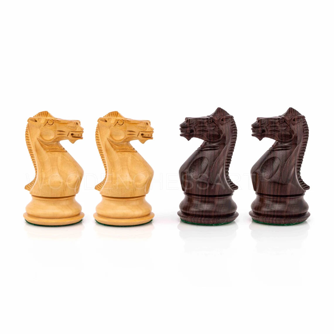 4.1” Pro Staunton Chess Pieces Only - Triple weighted