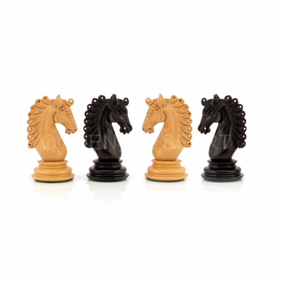 4.5” The Hydra Luxury Artisan Series Chess Pieces Only - Triple Weighted