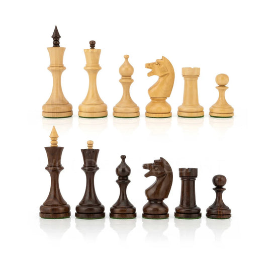4.5” Circa Soviet Russian Chess Pieces only - Double Weighted
