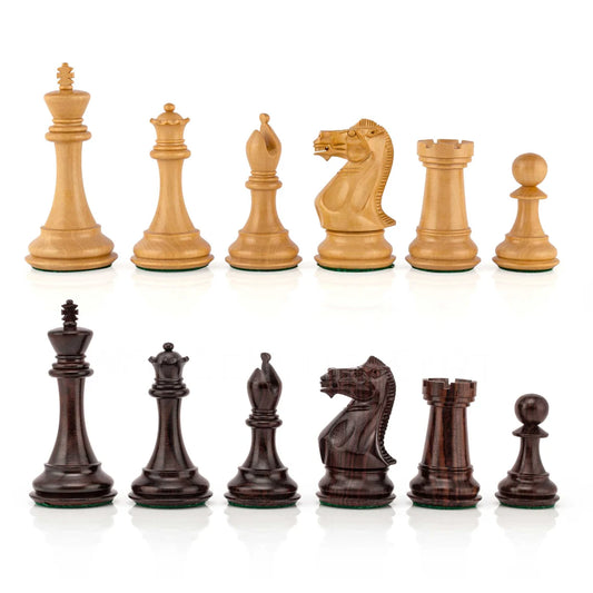 4.1” Pro Staunton Chess Pieces Only - Triple weighted