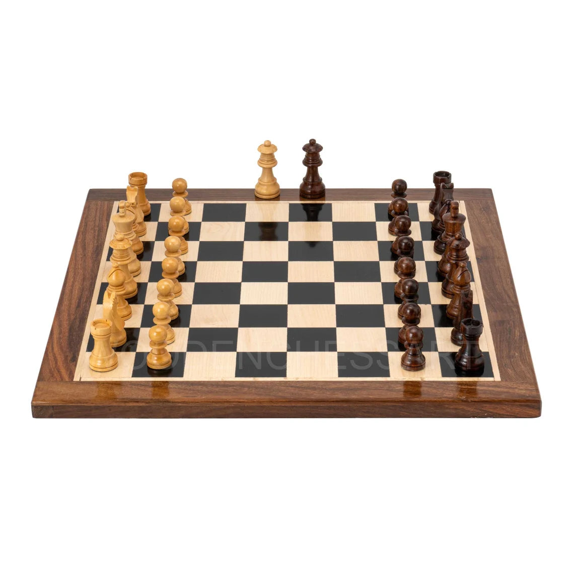 Luxury Magnetic Chess Set with Leather Bag