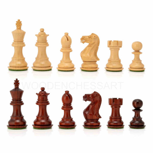 3.1" Premium Staunton Series Chess pieces Only - Weighted
