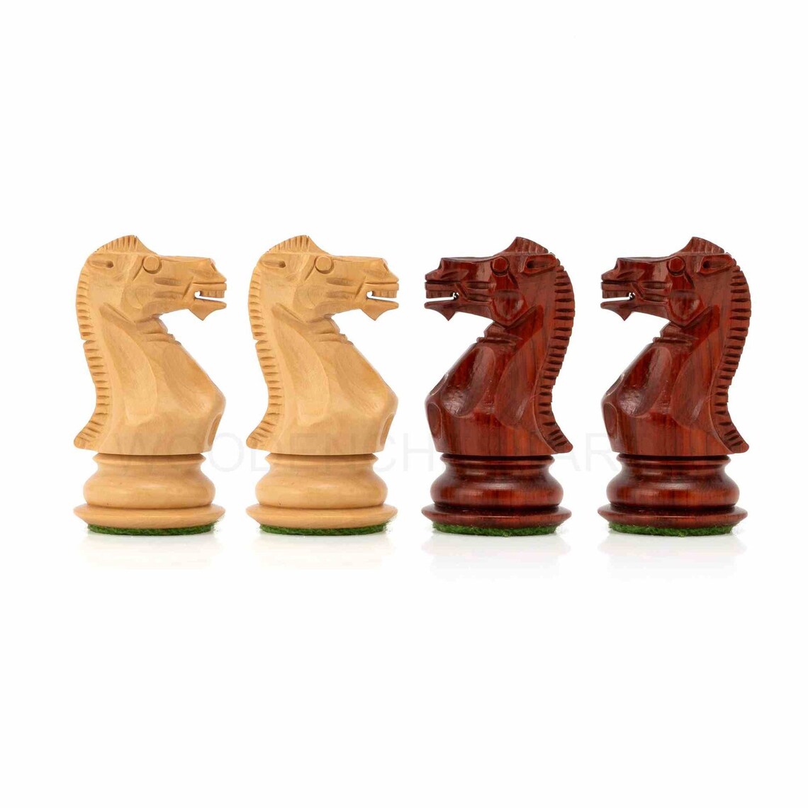 3.1" Premium Staunton Series Chess pieces Only - Weighted