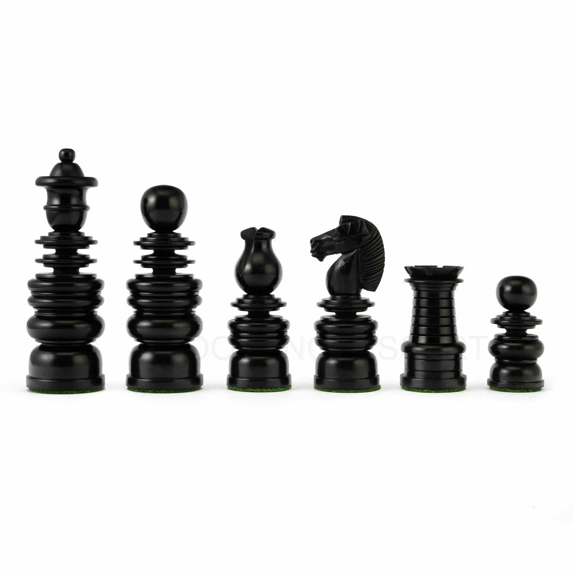 4.2" St. George Staunton Chess Pieces Only- Weighted
