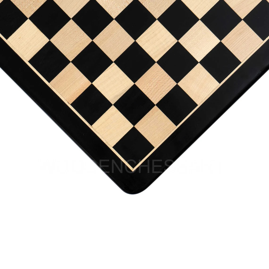 Large Premium Handcrafted Professional Chessboard in Ebony Wood