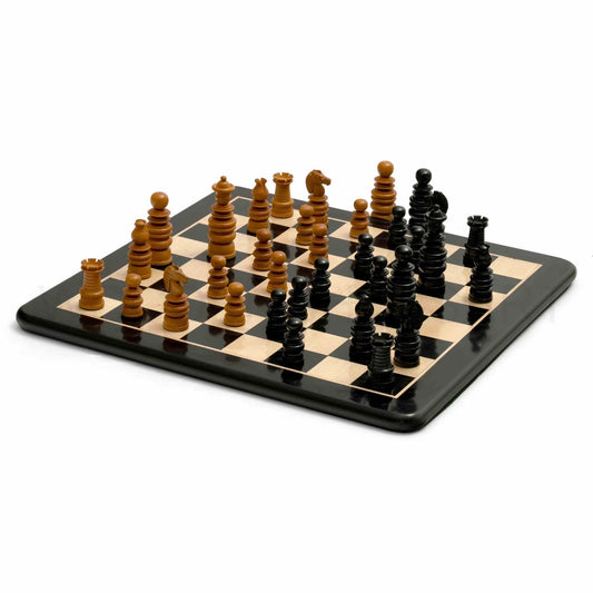 4.3” St George Staunton Chess Pieces Series & 21” Chessboard Chess Set in Ebony