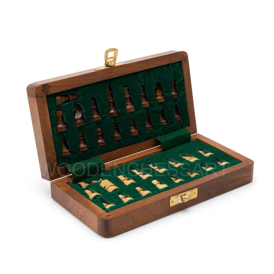 7” Luxury Magnetic Folding Chess Set