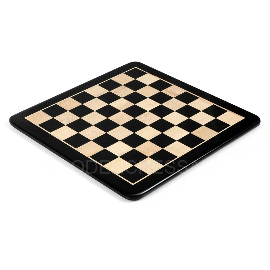 Large Premium Handcrafted Professional Chessboard in Ebony Wood