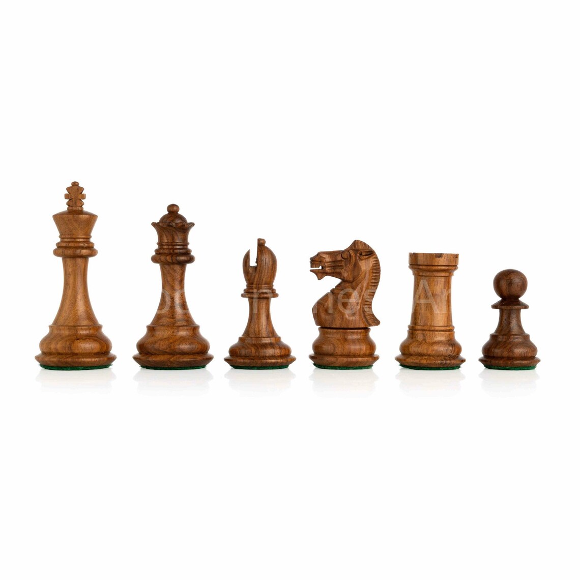 New 3" Staunton Chess Pieces only - Weighted