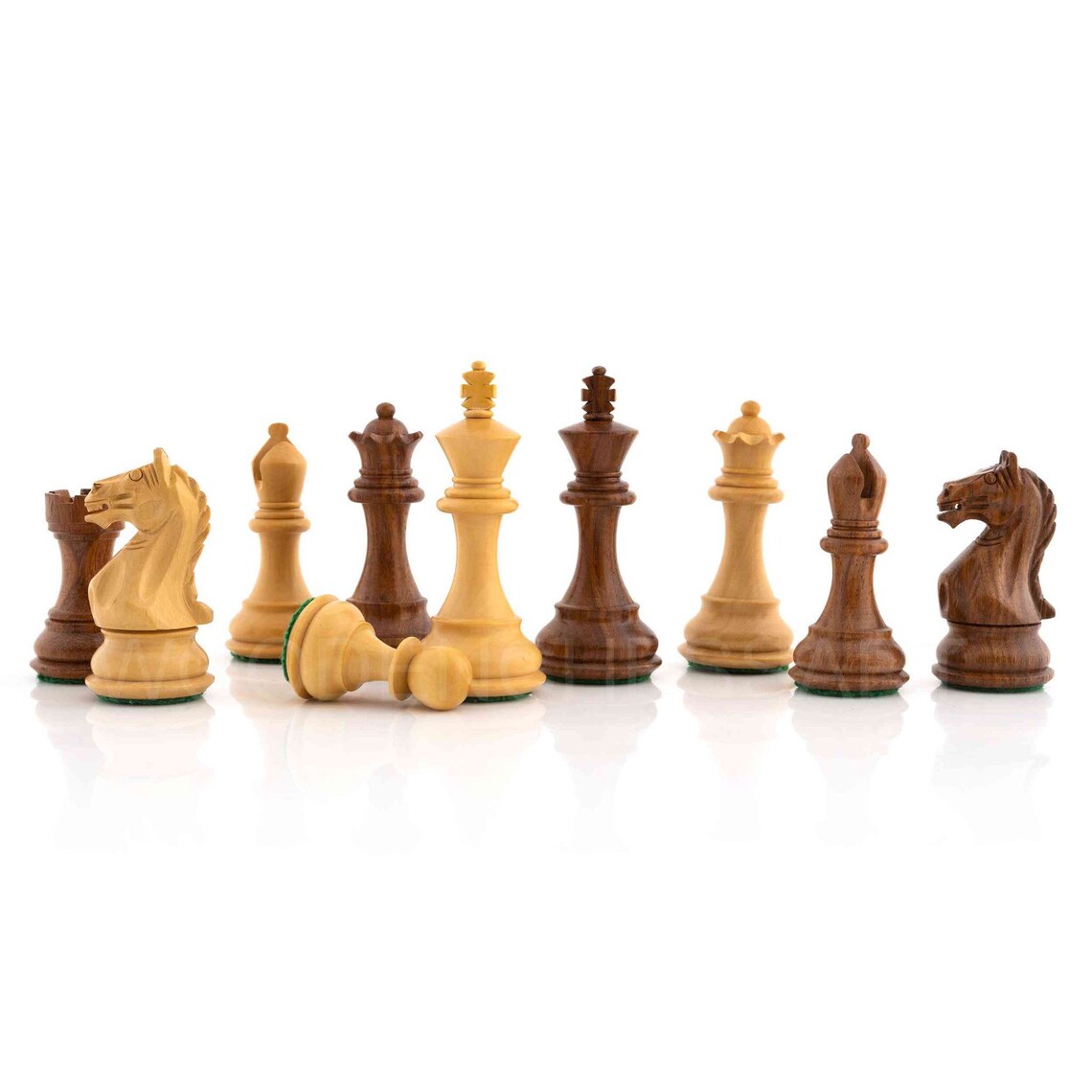 3.25" Supreme Staunton Series Chess Pieces Only - Weighted