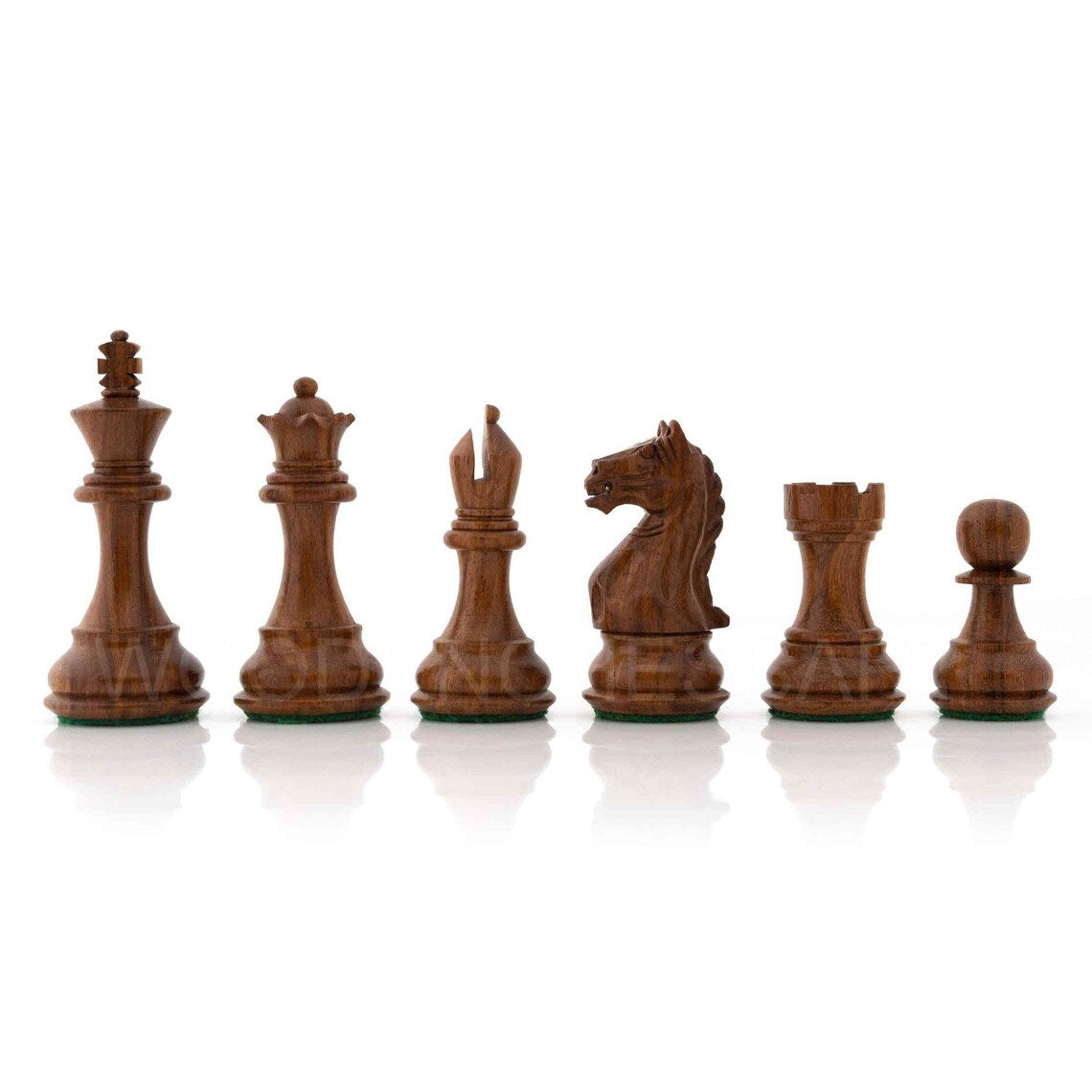 3.25" Supreme Staunton Series Chess Pieces Only - Weighted