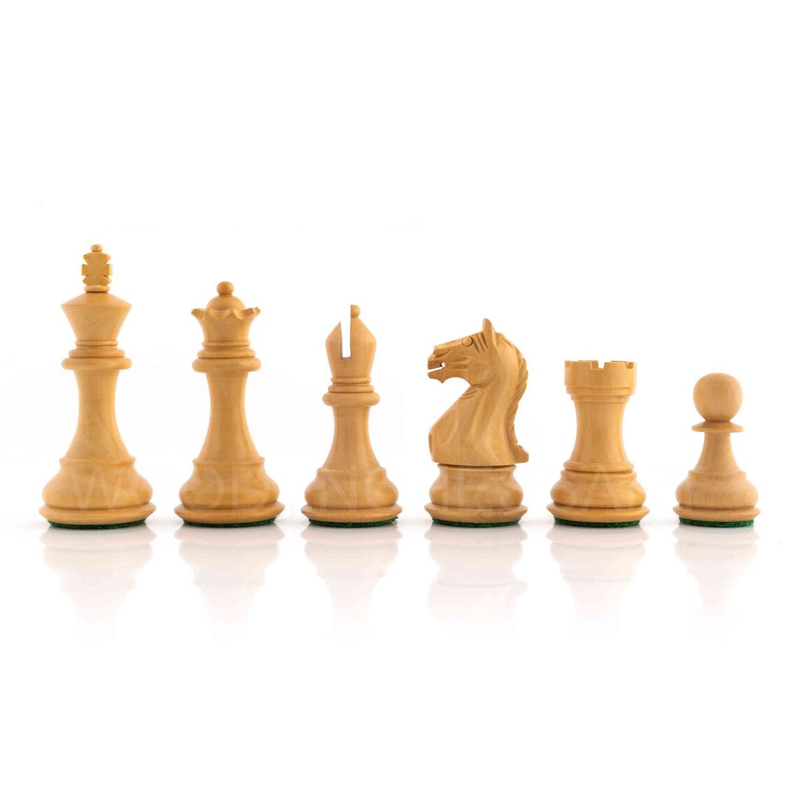 3.25" Supreme Staunton Series Chess Pieces Only - Weighted