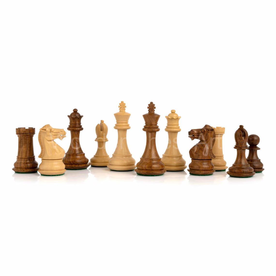 New 3" Staunton Chess Pieces only - Weighted