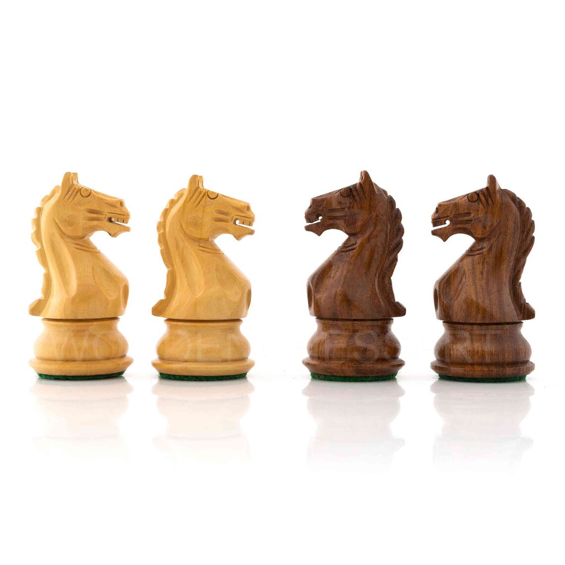 3.25" Supreme Staunton Series Chess Pieces Only - Weighted