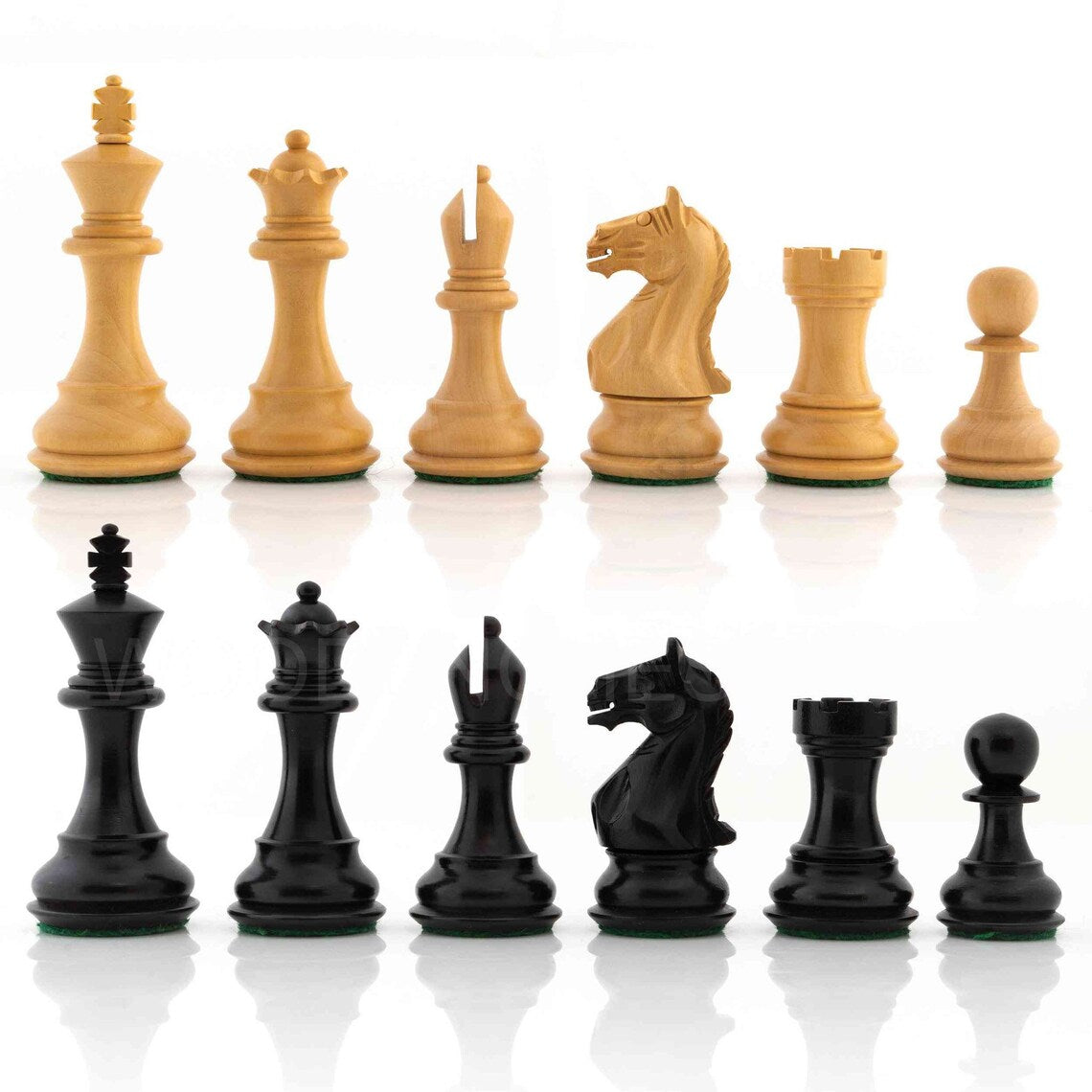 3.25" Supreme Staunton Series Chess Pieces Only - Weighted