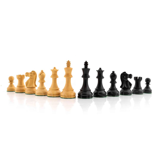 3.8” 1972 Reproduced Reykjavik Championship Series Chess Pieces Only - Double Weighted