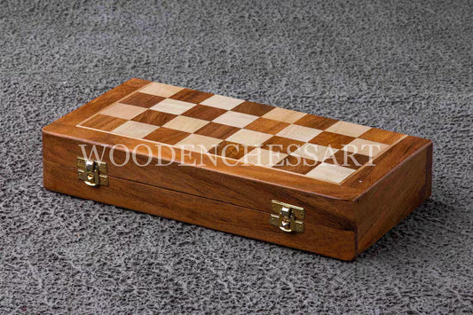 Luxury Magnetic Folding Wooden Chess Set