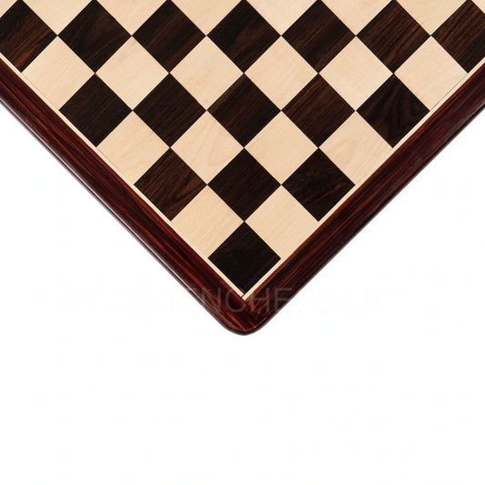 Luxury Hand Carved Chessboard Only in Rosewood & Maple Wood