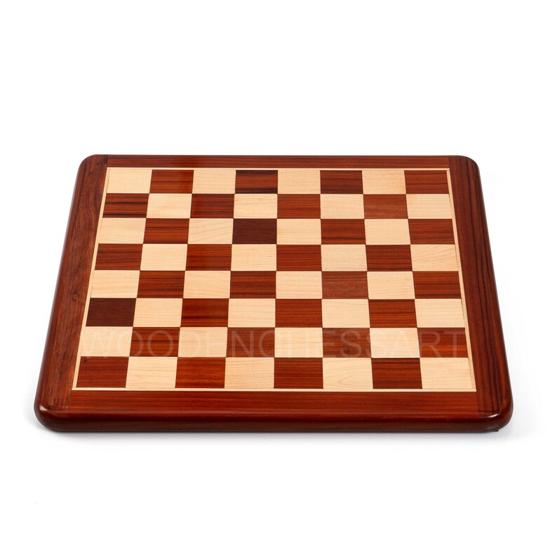Chessboard only in Padauk Wood and Maple Wood - 8.8 lbs