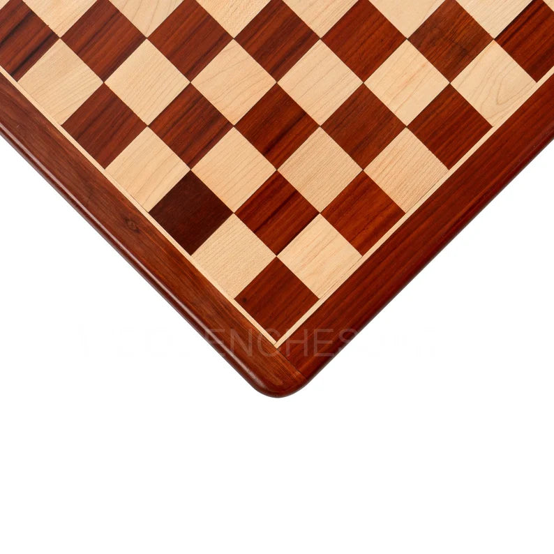 Chessboard only in Padauk Wood and Maple Wood - 8.8 lbs