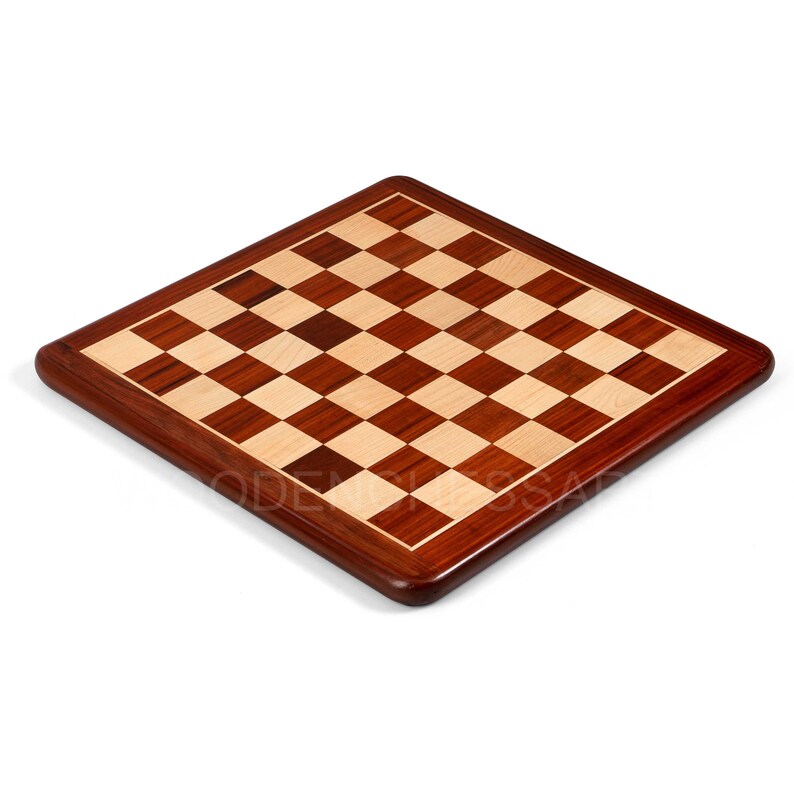 Chessboard only in Padauk Wood and Maple Wood - 8.8 lbs