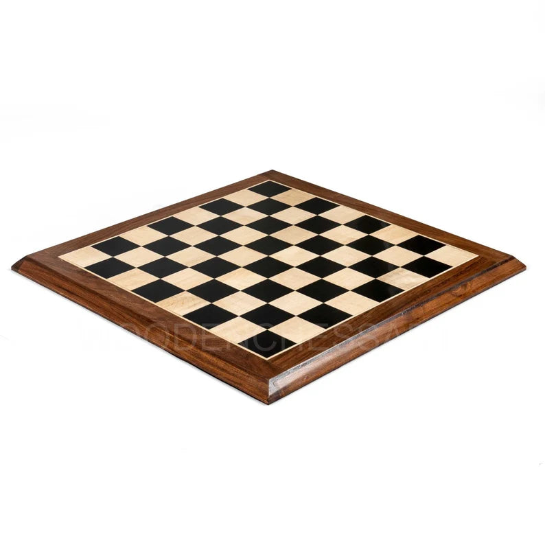 21" Luxury Chessboard only in Ebony and Golden Rosewood